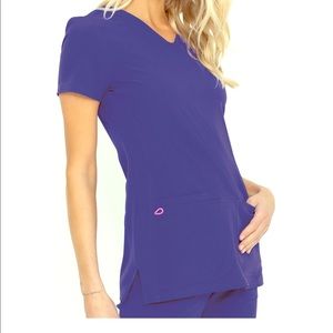 Heartsoul Scrub Set size Medium in Grape purple